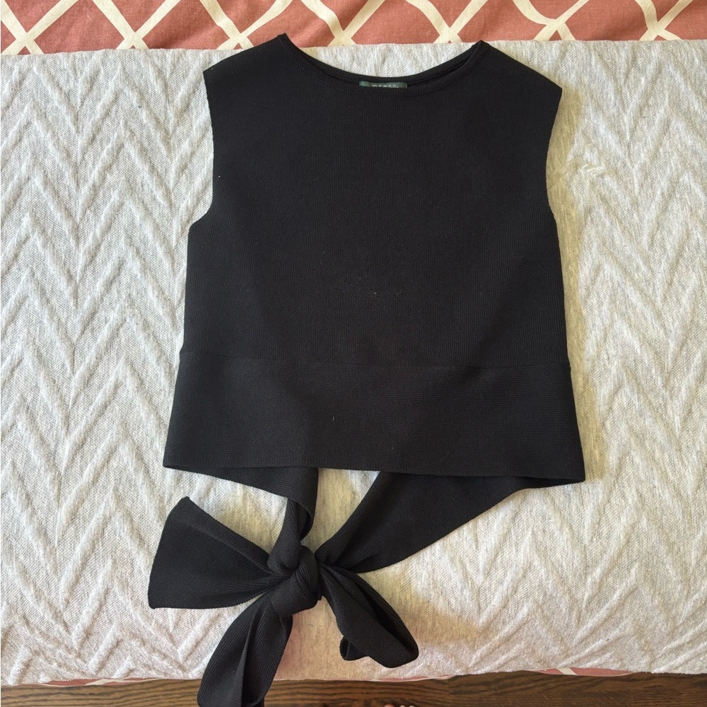 Wild Fable Black Knit Top